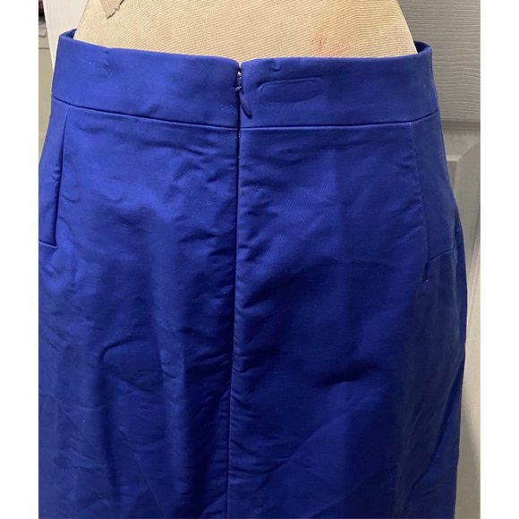 Jcrew blue skirt sz 12 - Picture 4 of 7